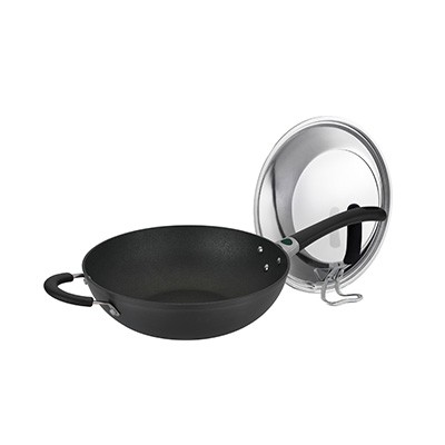 火龙眼新不粘磁能无油烟炒锅