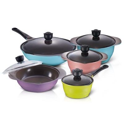 韩式彩色陶瓷不粘不粘系列