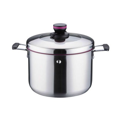 密封不串味蒸煮两用锅