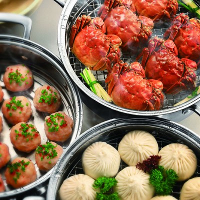 不串味三层复底蒸锅